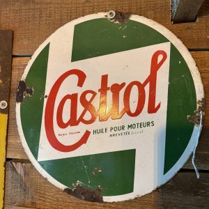 CASTROL ENAMEL SIGN  #09915