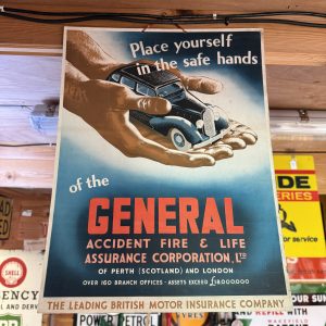 GENERAL HARDBOARD SIGN #05675