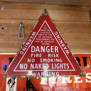 DANGER ENAMEL SIGN #08654