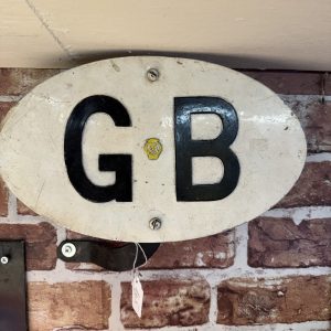 AA GB SIGN WITH BRACKETS #08661