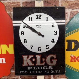 KLG GLASS CLOCK #06082