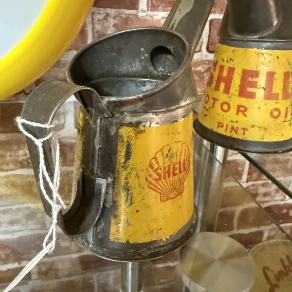 SET OF 5 SHELL OIL POURERS  #08664 - Image 3
