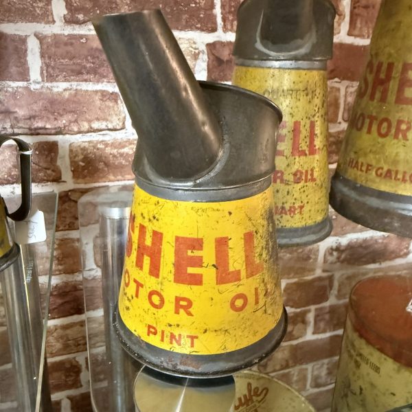 SET OF 5 SHELL OIL POURERS  #08664 - Image 6