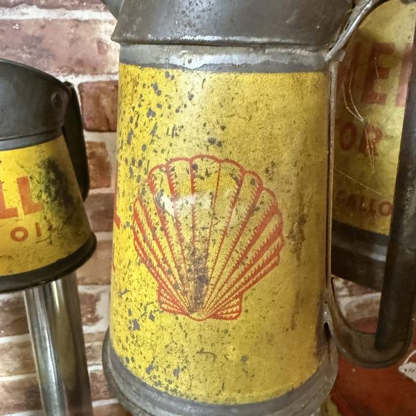 SET OF 5 SHELL OIL POURERS  #08664 - Image 10