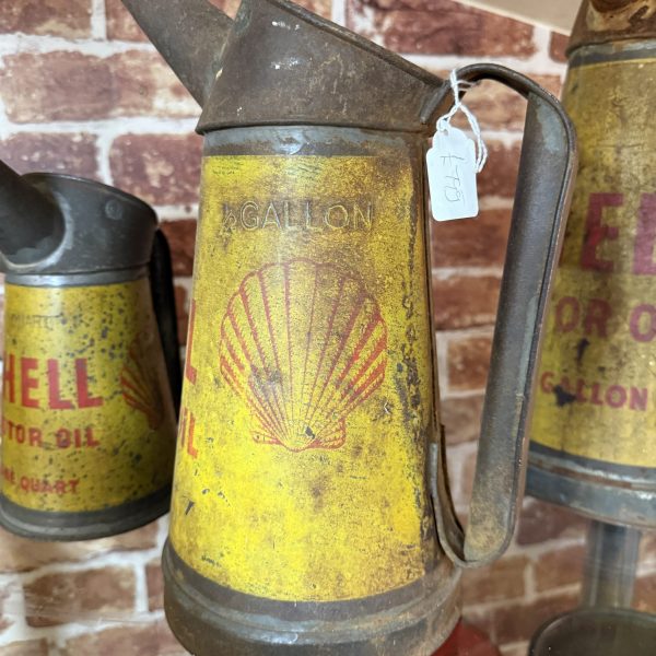 SET OF 5 SHELL OIL POURERS  #08664 - Image 13