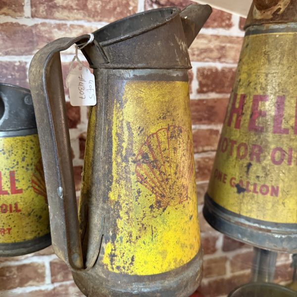 SET OF 5 SHELL OIL POURERS  #08664 - Image 14