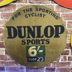 DUNLOP SPORTS HARDBOARD SIGN  #08663
