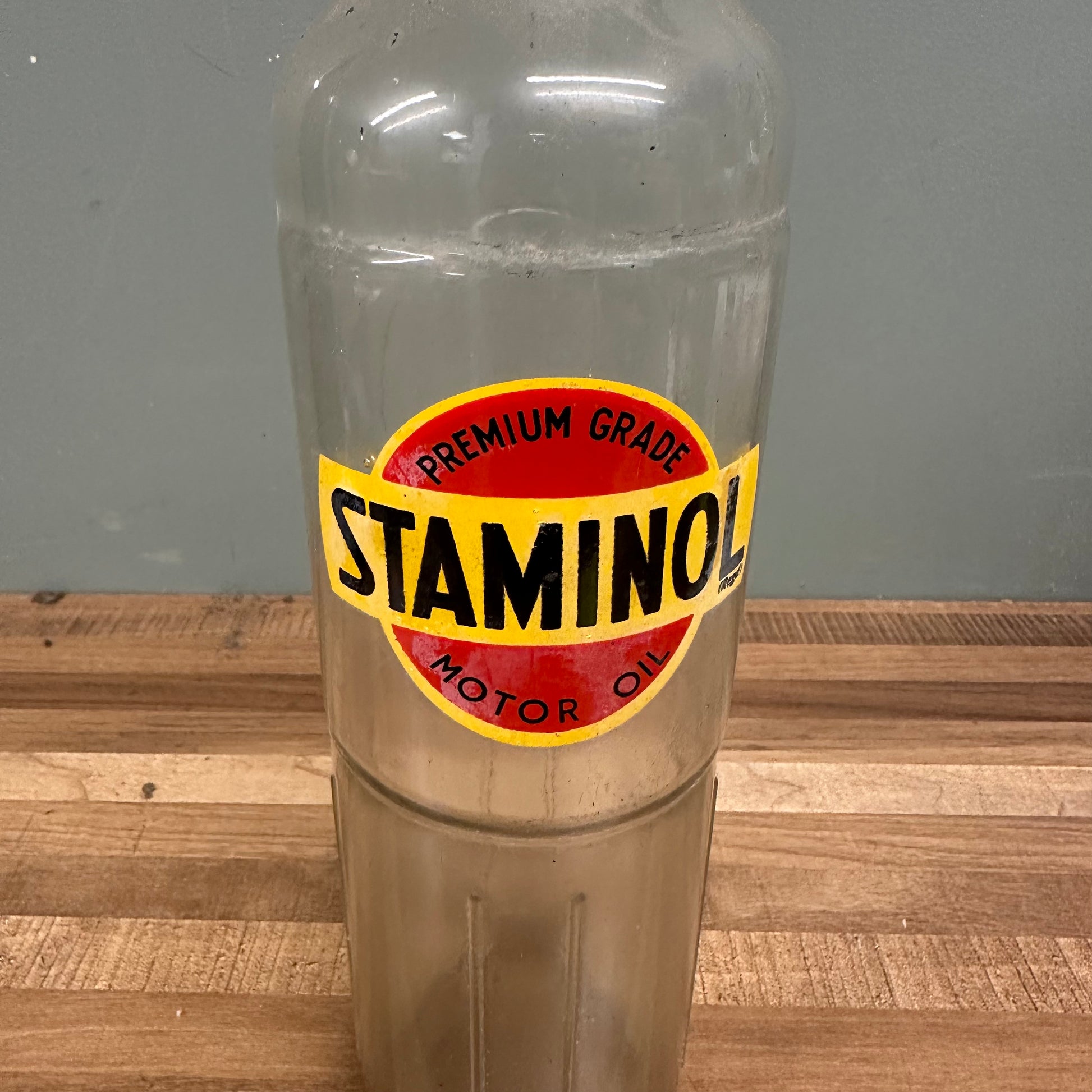 STAMINOL OIL BOTTLE  #08579 image 1