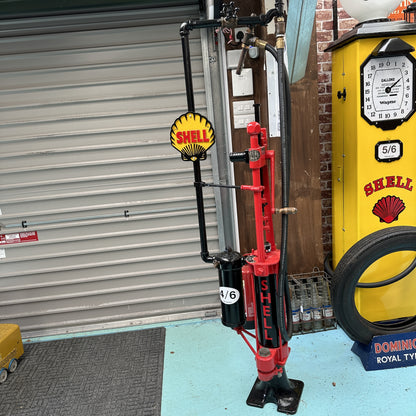 SKELETON PETROL PUMP WITH SHELL LIVERY ADDED #6299 SN 240 image 0