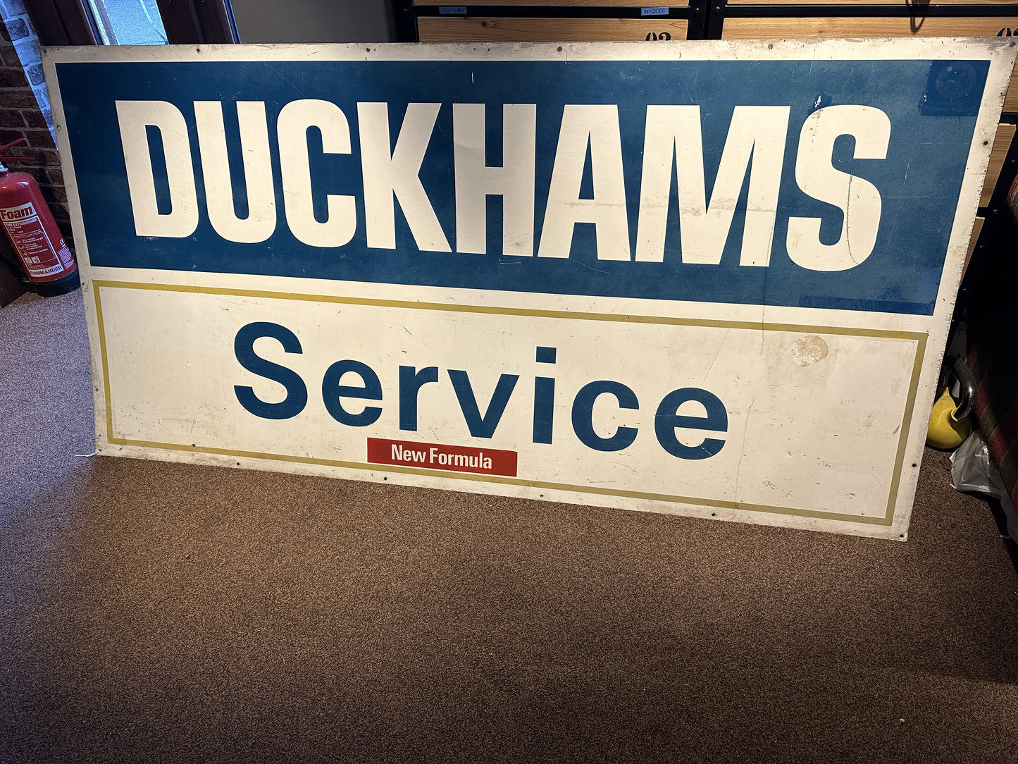 DUCKHAMS SERVICE SIGN #7571 image 0