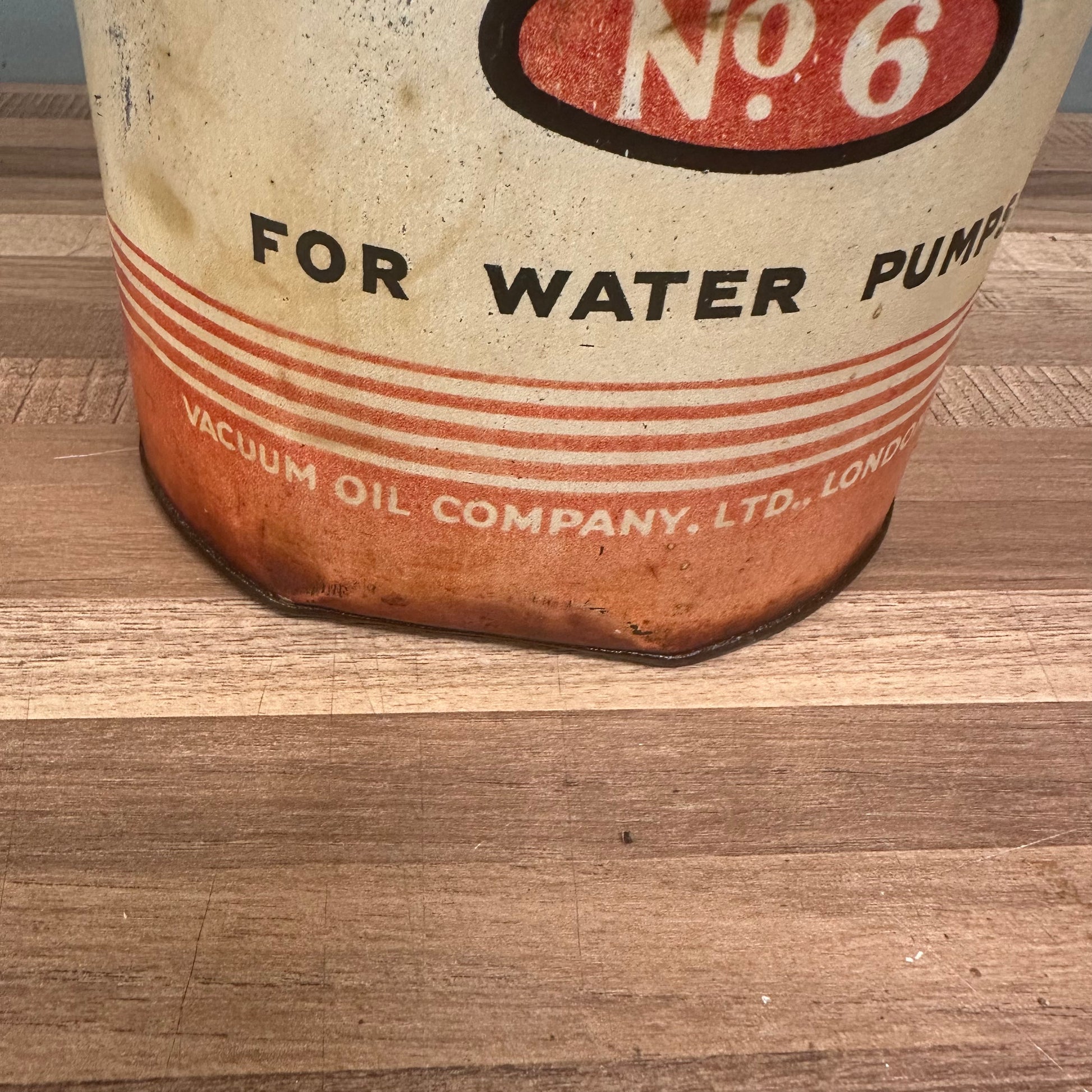 MOBILOIL GREASE TIN   #08563 image 1