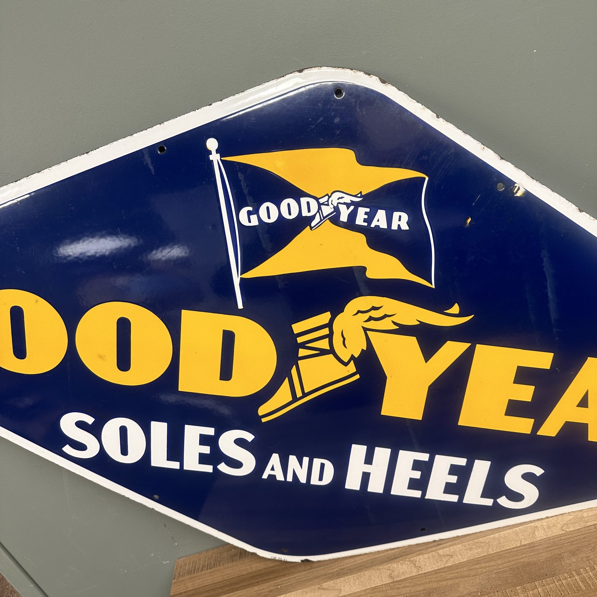 GOODYEAR ENAMEL SIGN #08426 image 2