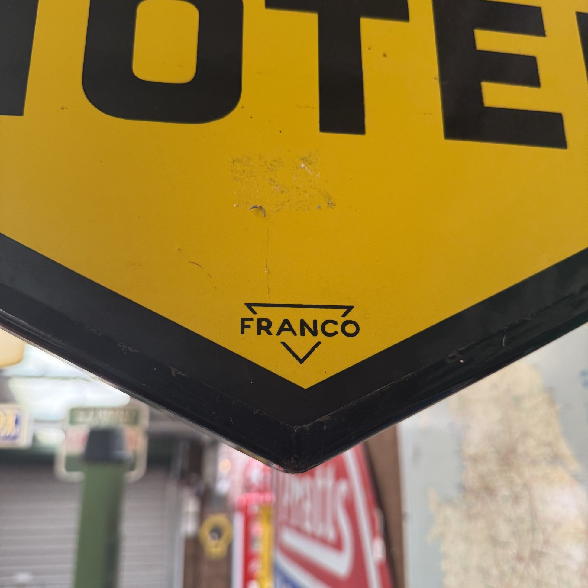 AA HOTEL DOUBLE SIDED ENAMEL SIGN #08610 image 2