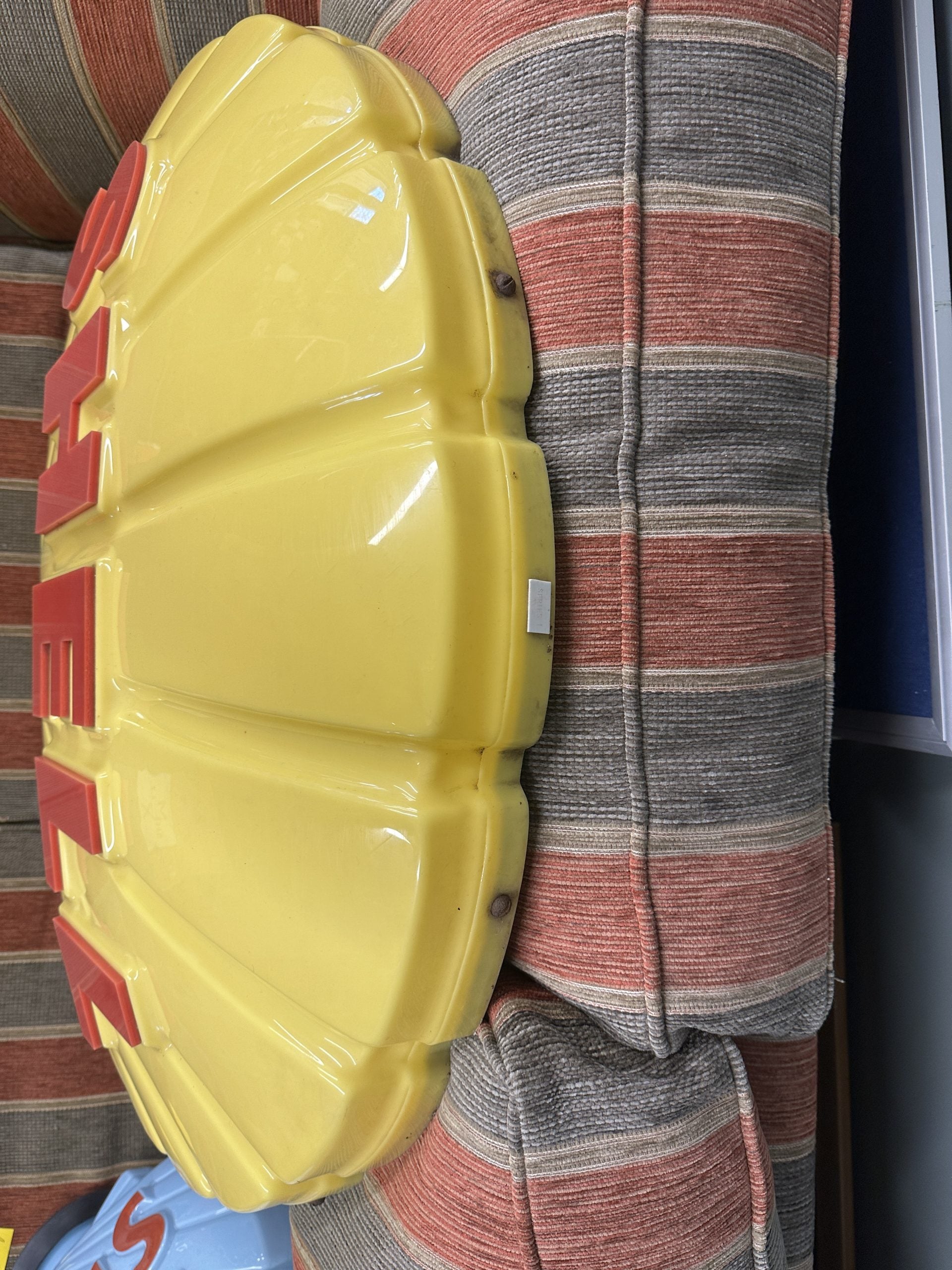 SHELL PLASTIC SIGN  #08687 image 3