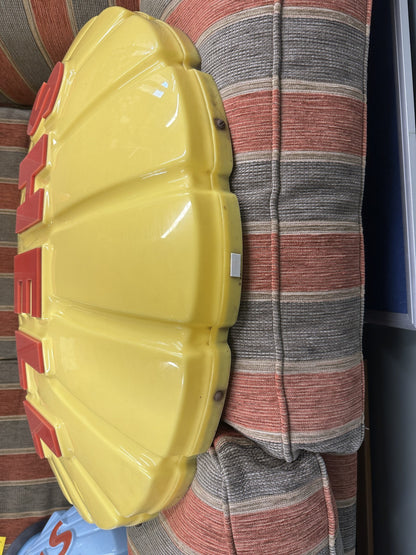 SHELL PLASTIC SIGN  #08687 image 3