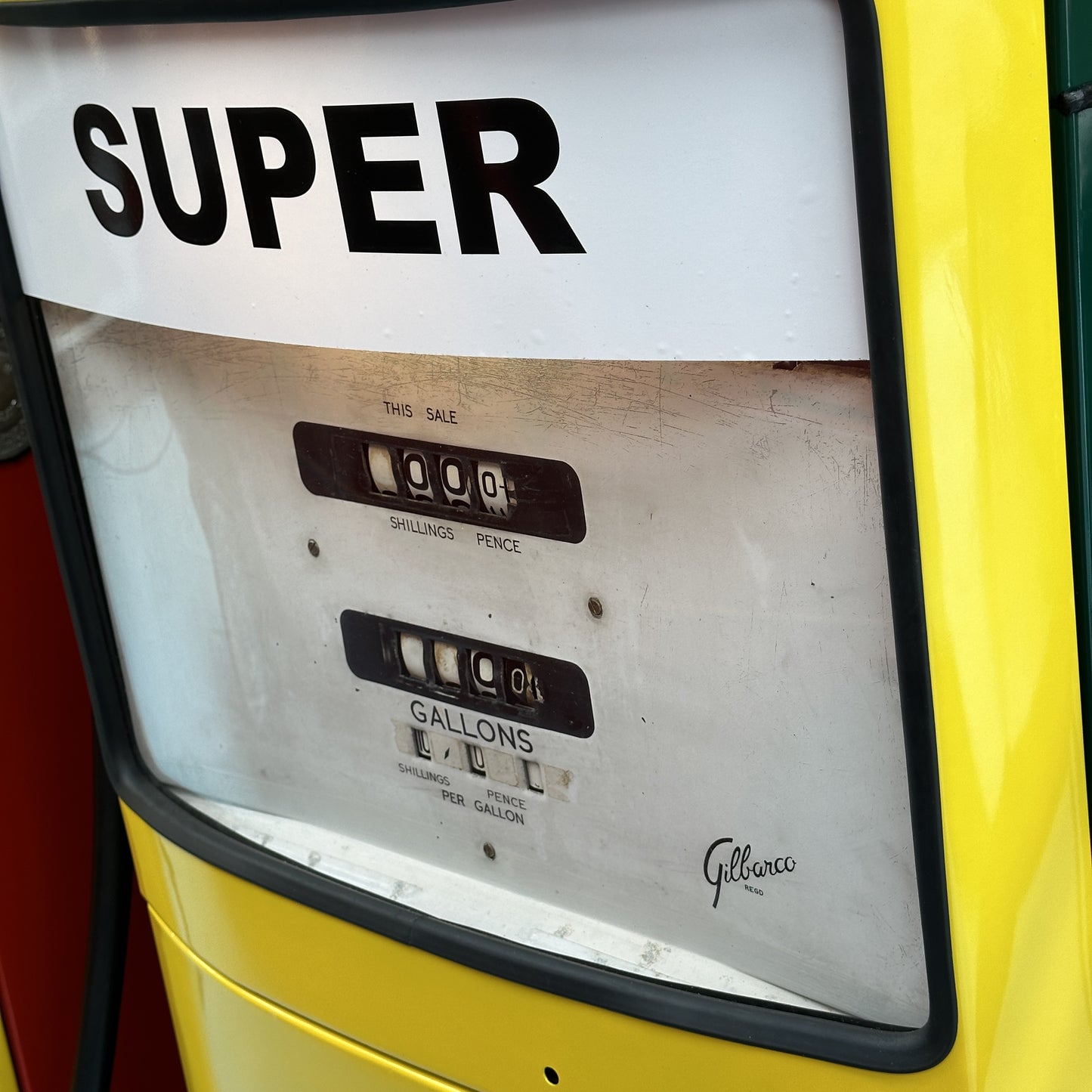 VINTAGE BP PETROL PUMP #07992 SN357 image 4