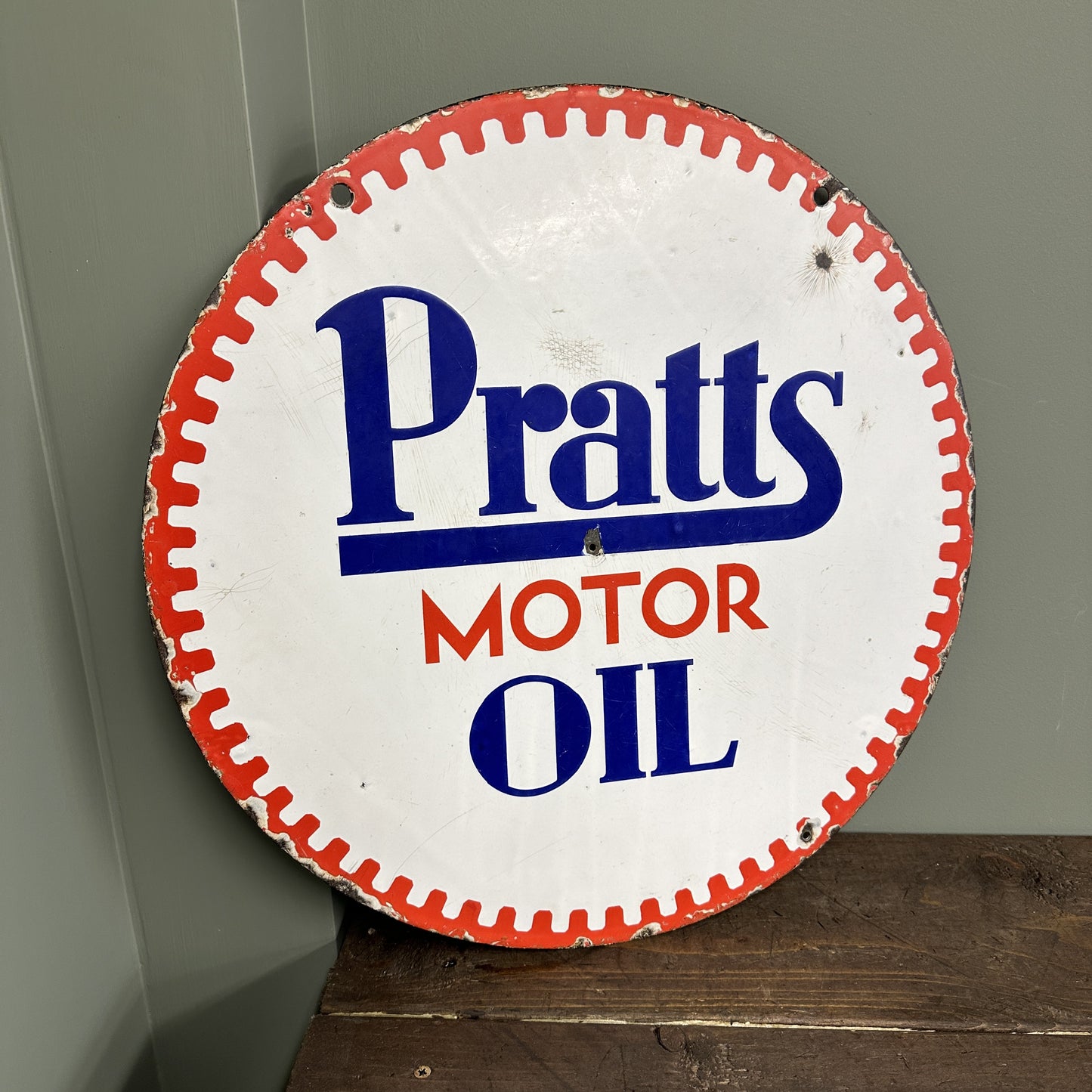 PRATTS SIGN #08167 image 3