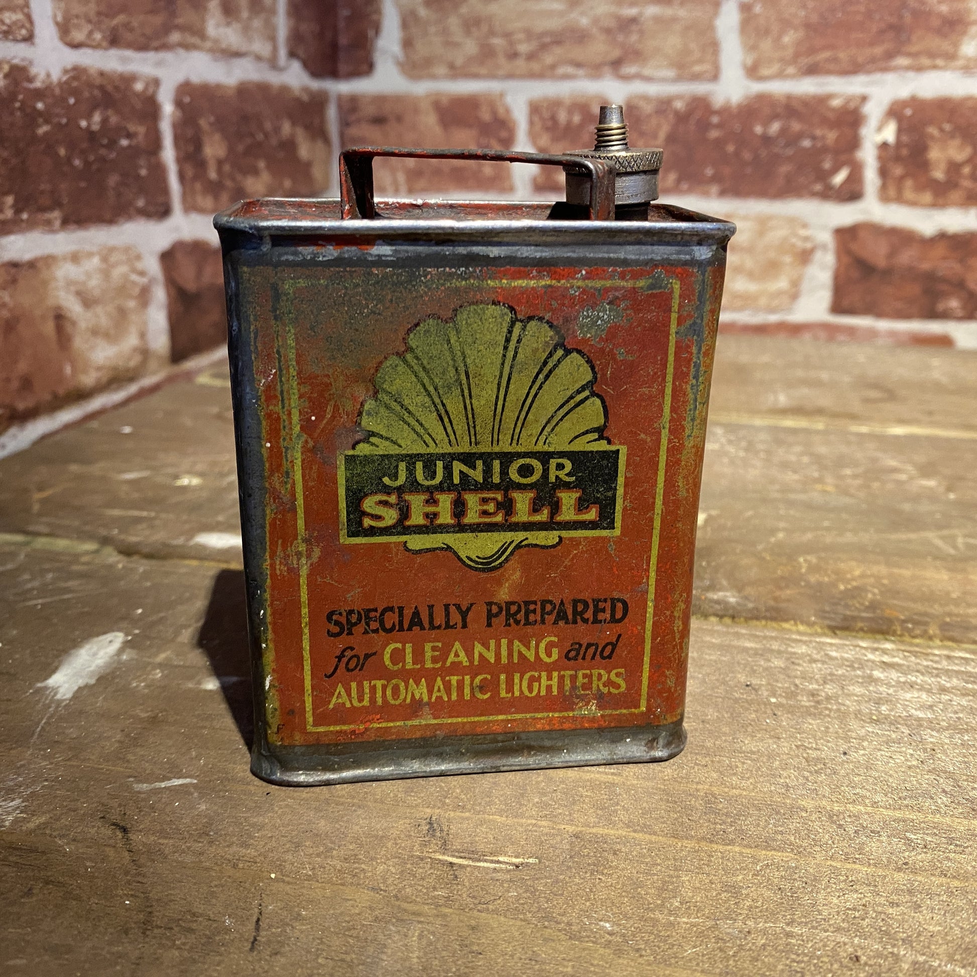 VINTAGE OIL CAN - SHELL JUNIOR #5541 image 1