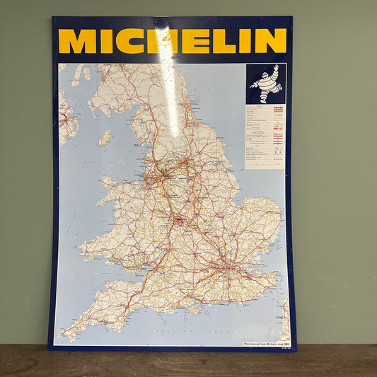 MICHELIN MAP  ENAMEL SIGN #08681 image 0