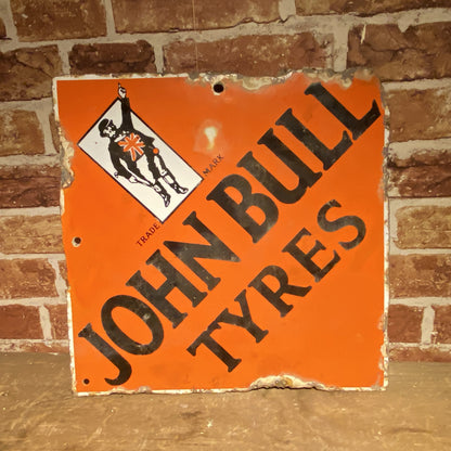 VINTAGE ENAMEL SIGN - JOHN BULL #5882 image 0