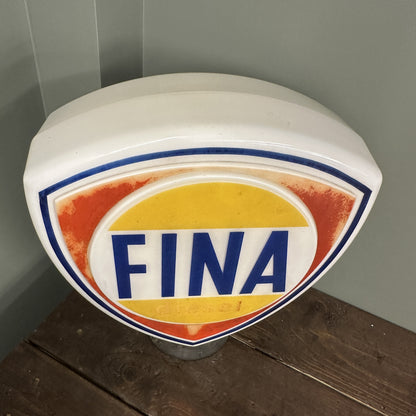 FINA DIESEL PETROL PUMP GLOBE #08259 image 3
