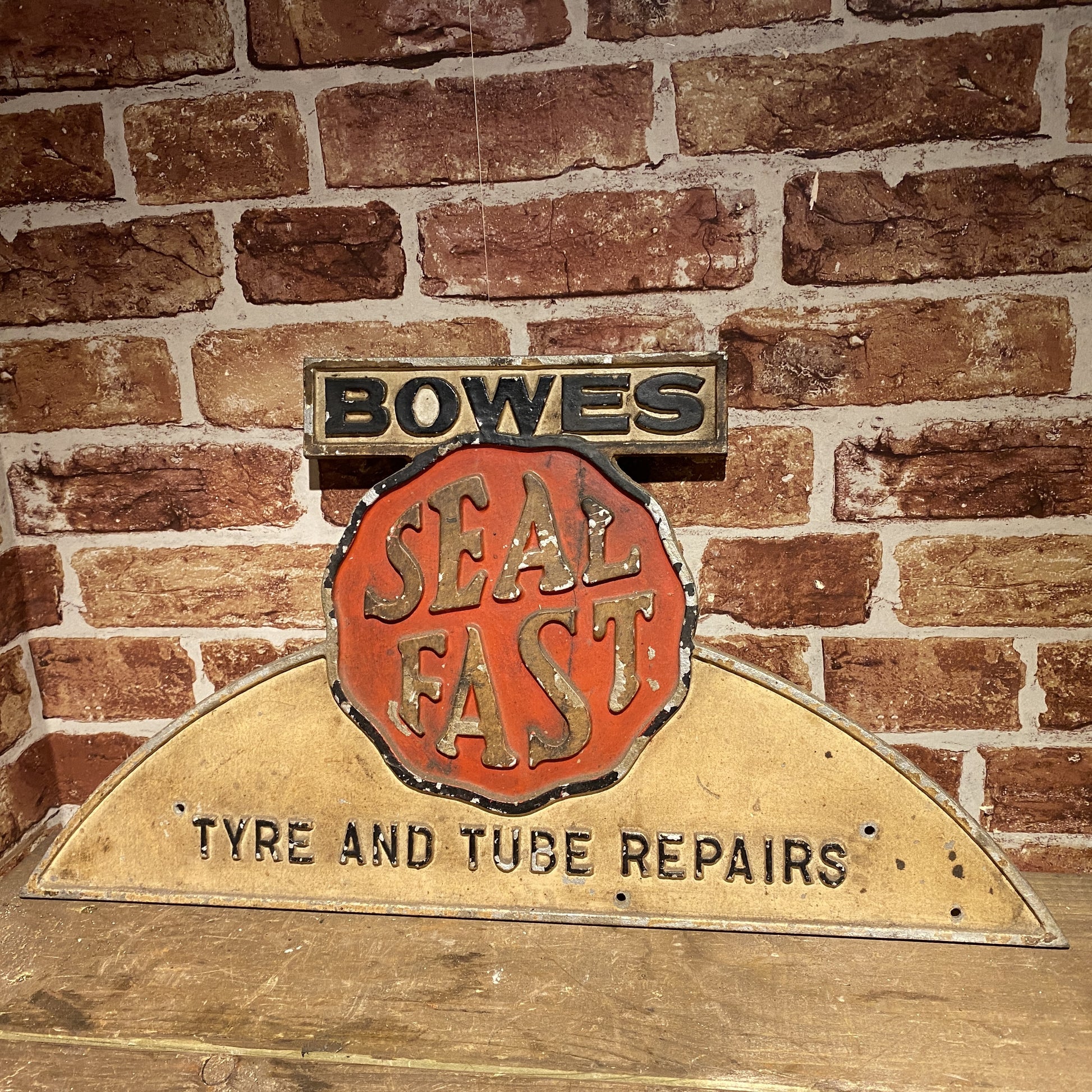 VINTAGE METAL SIGN - BOWES SEAL FAST #5888 image 0