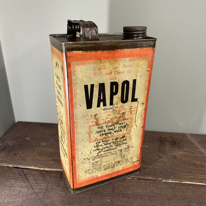 VAPOL MOTOR OIL CAN #08113 image 1