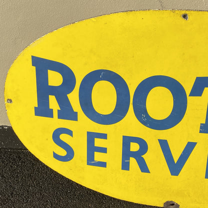 ROOTES SERVICE SIGN #6106 image 1