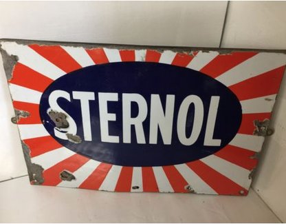 STERNOL ENAMEL SIGN - #1386 image 2