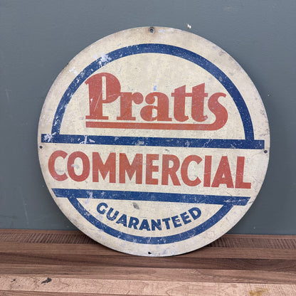 PRATTS TIN SIGN #08698 image 0
