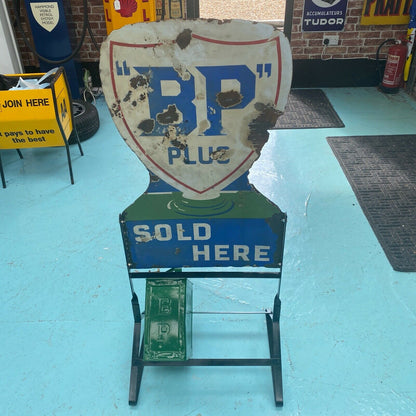 VINTAGE ENAMEL SIGN - BP #04525 SN 147 image 5