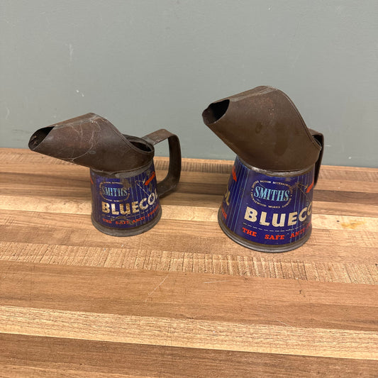 SMITHS BLUECOL SET OF TWO OIL JUGS  #08557 image 0