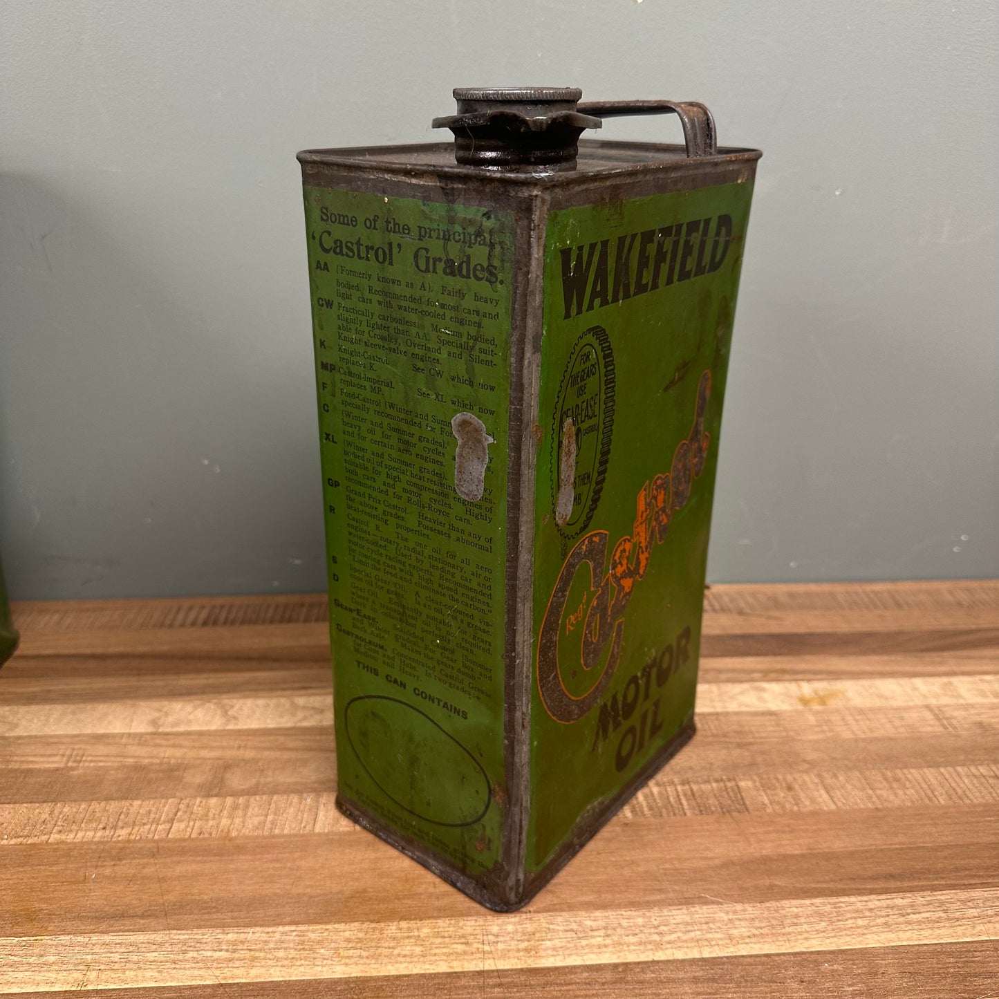 WAKEFIELD CASTROL OIL CAN  #08470 image 3