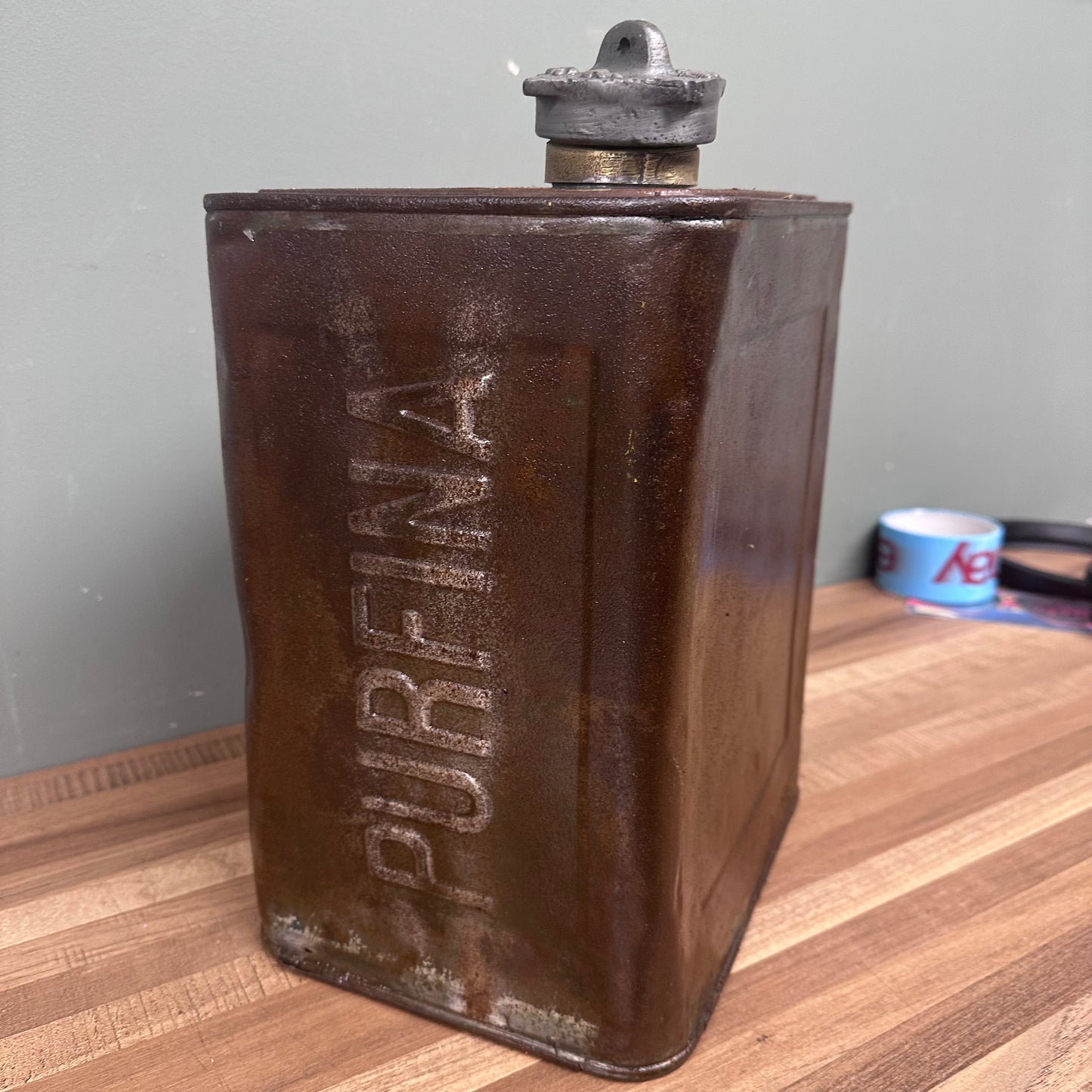 PURFINA  PETROL CAN #08732 image 1