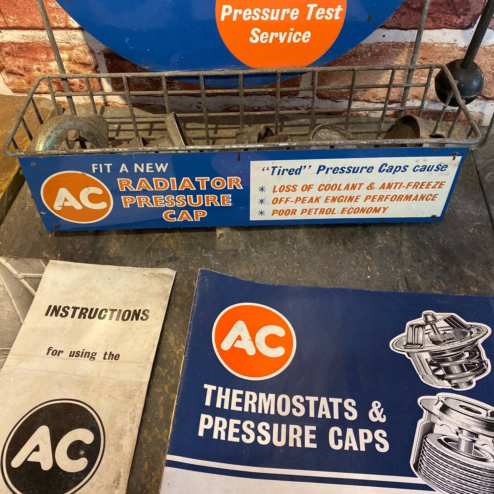 VINTAGE AC TESTER - DISPLAY UNIT #4009 image 9