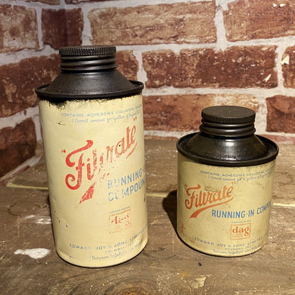 PAIR OF FILTRATE  CANS #05517 image 0
