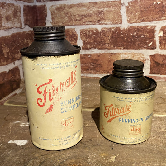 PAIR OF FILTRATE  CANS #05517 image 0