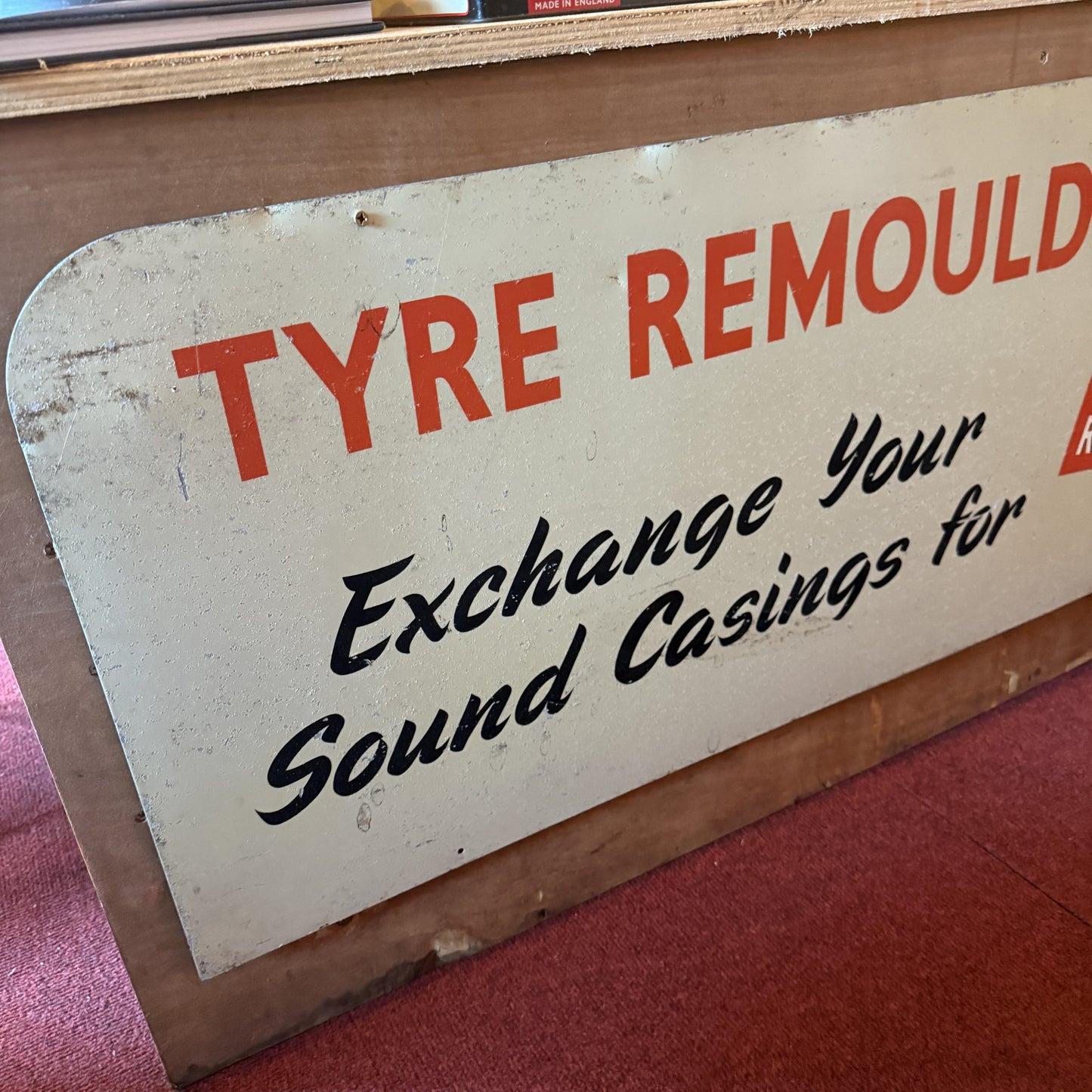 REGENT REMOULDING TIN SIGN  #09916 image 1
