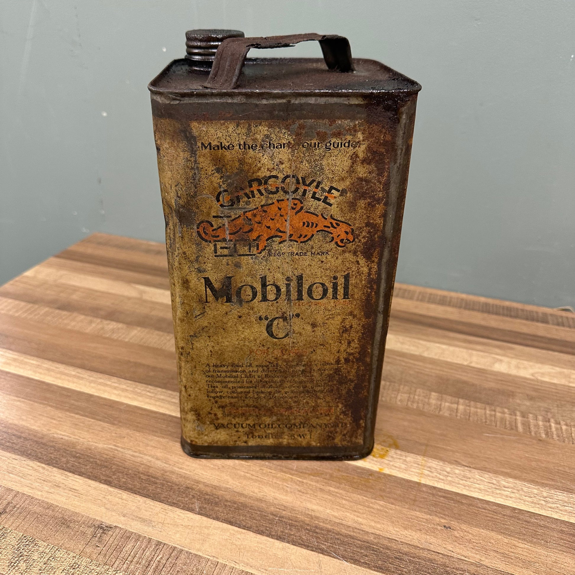 MOBILOIL "C" CAN #08446 image 2