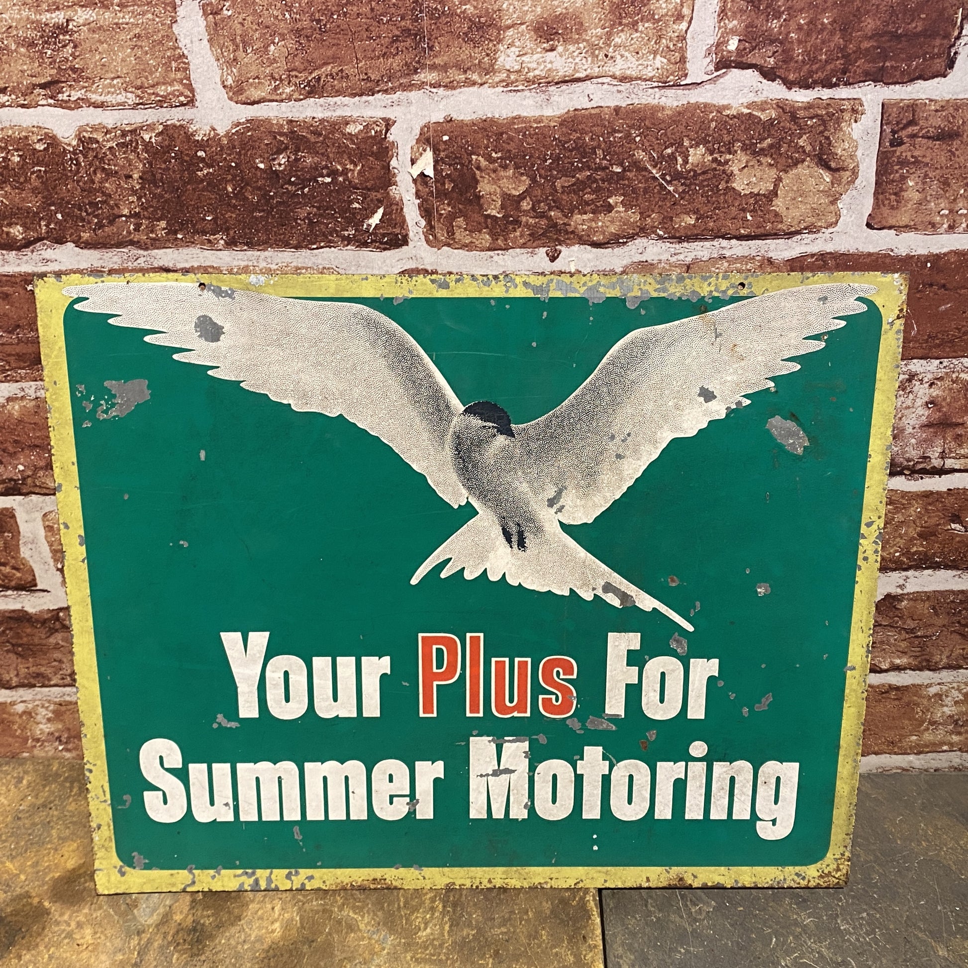 YOUR PLUS FOR SUMMER MOTORING SIGN #5123 image 0