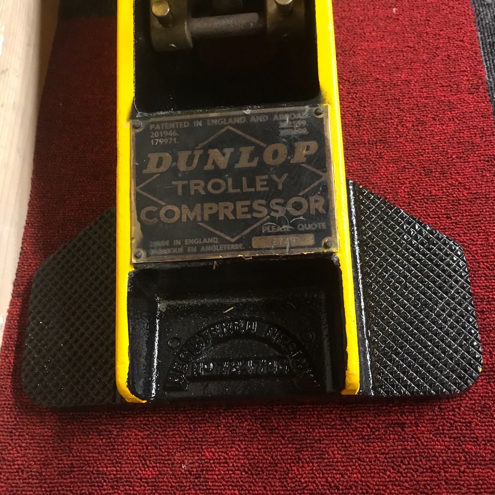 VINTAGE DUNLOP AIR PUMP - - #2993 image 6