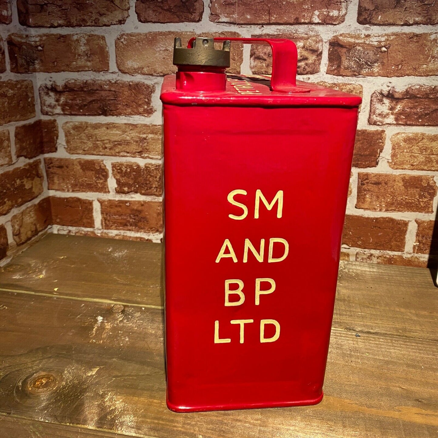 SHELLMEX AND BP 2 GALLON PETROL CAN #5206 image 2