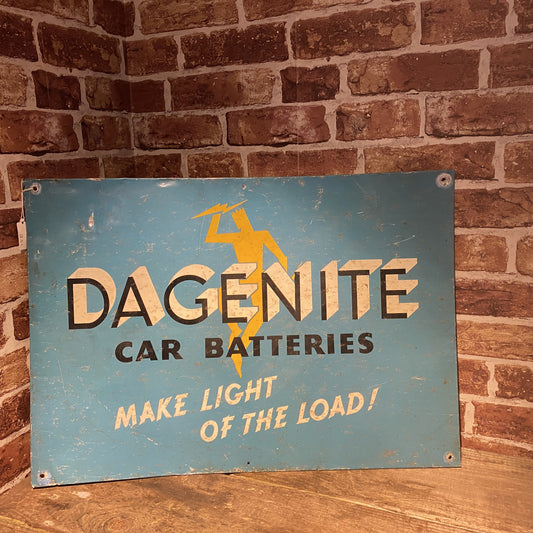 DAGENITE TIN SIGN #6101 image 0