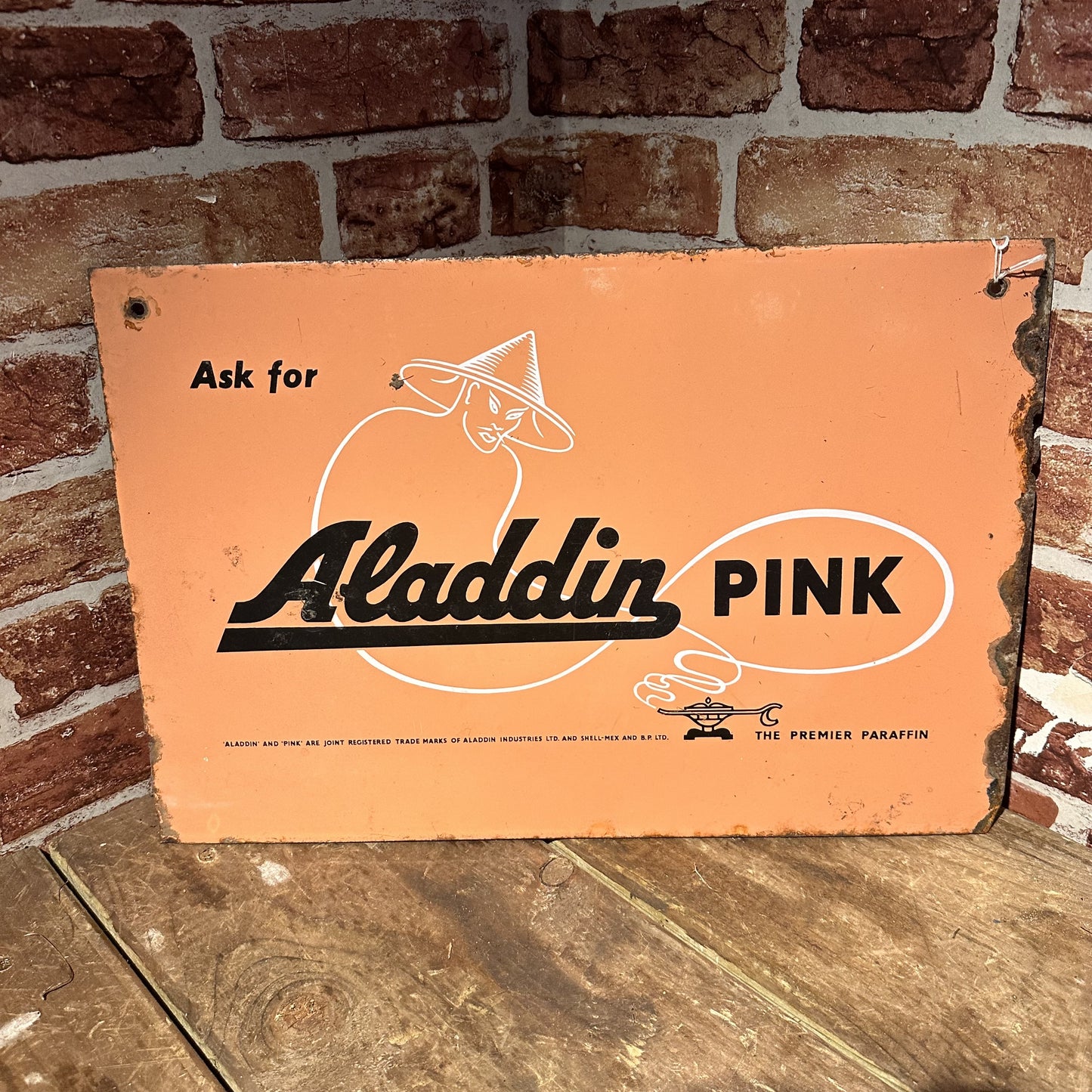 ALADIN PINK SIGN #6147 image 0