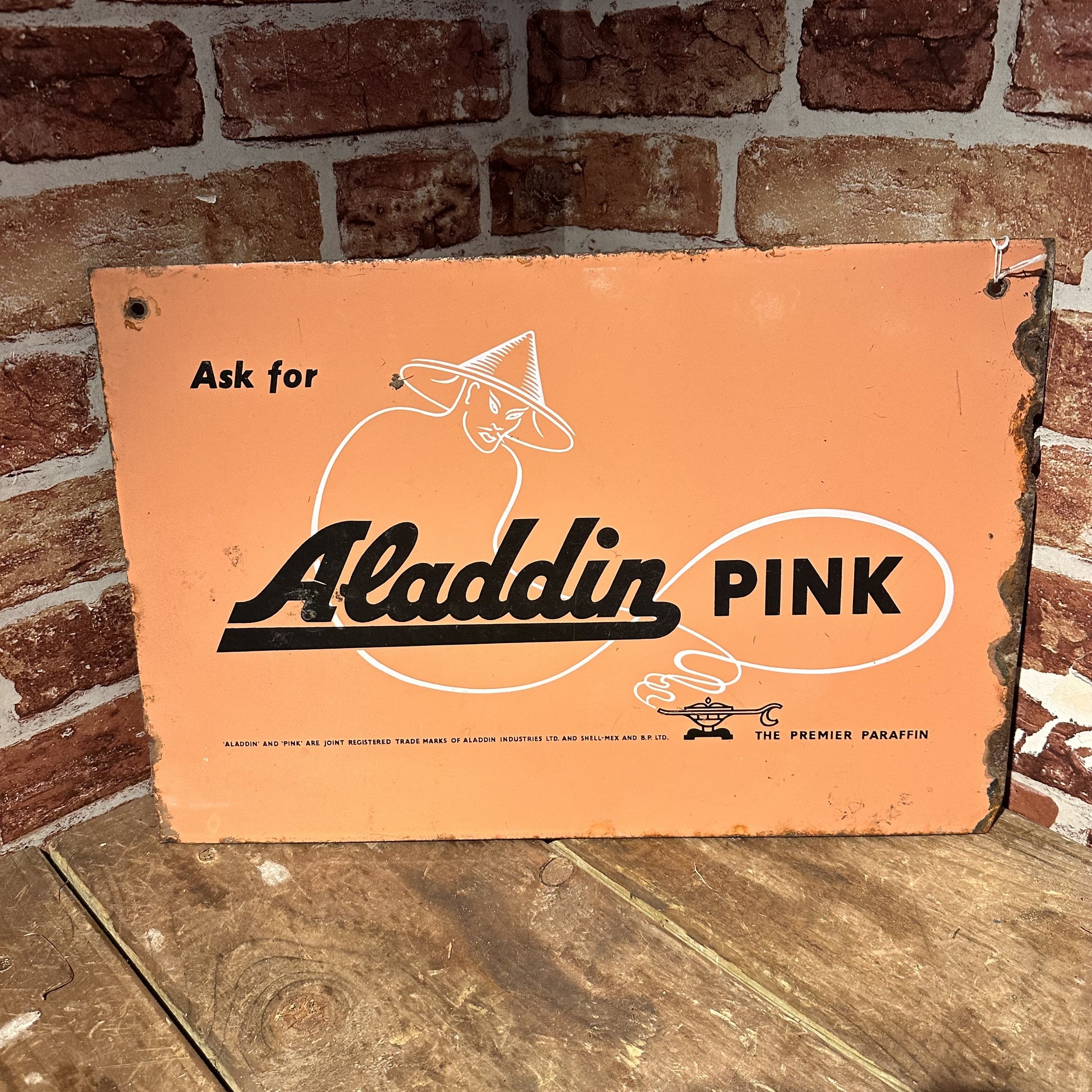 ALADIN PINK SIGN #6147 image 0
