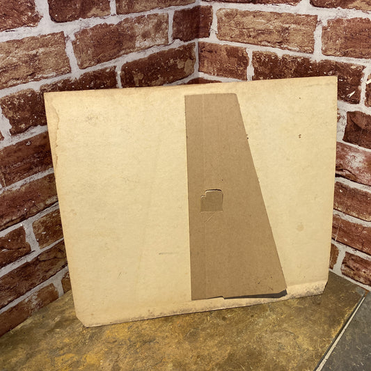 VINTAGE CARDBOARD SIGN - BLUECOL SHOWCARD - AUTOMOBILIA - #4718 image 1