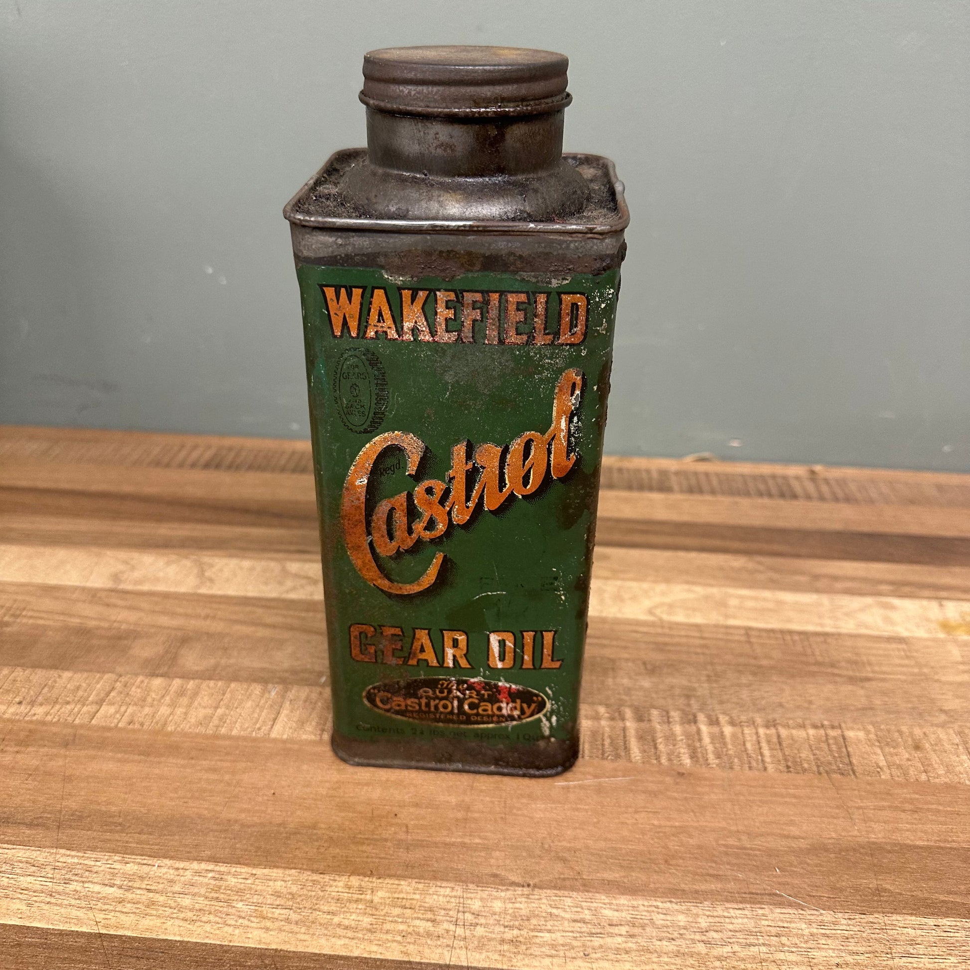 CASTROL GEAR OIL CAN #08498 image 2