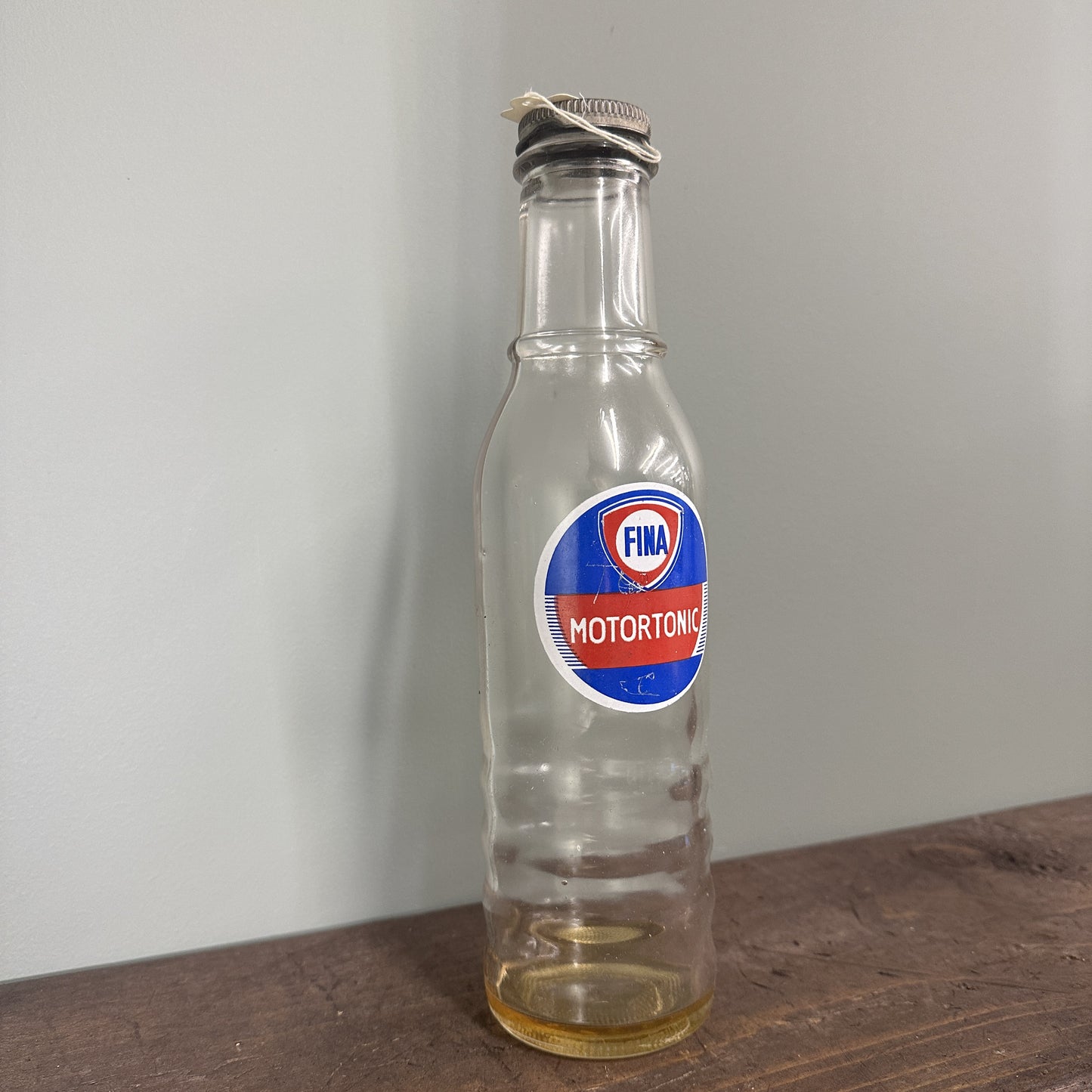 FINA MOTOR OIL BOTTLE #08094 image 1