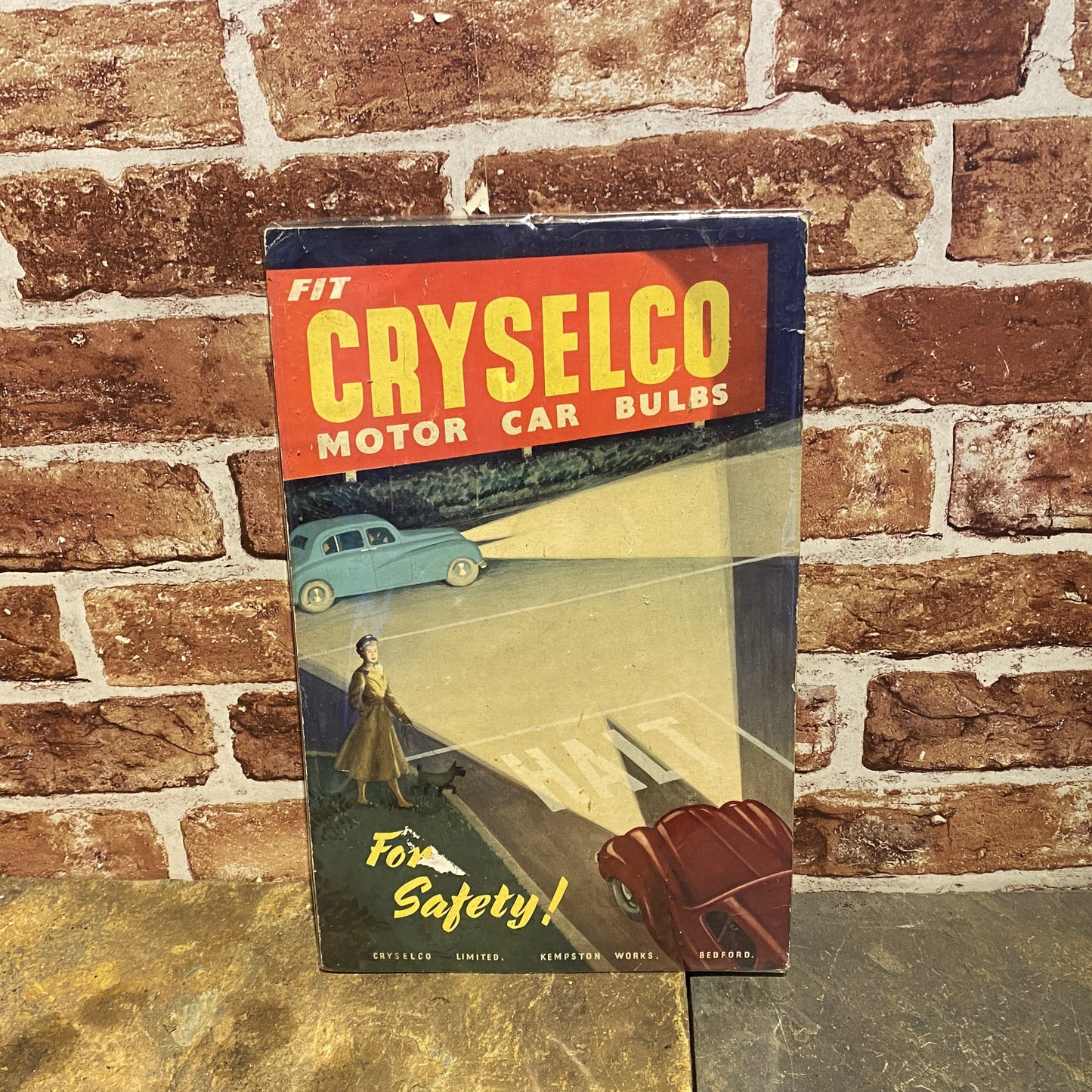 CRYSELCO COUNTER TOP SHOWCARD #05122 image 0