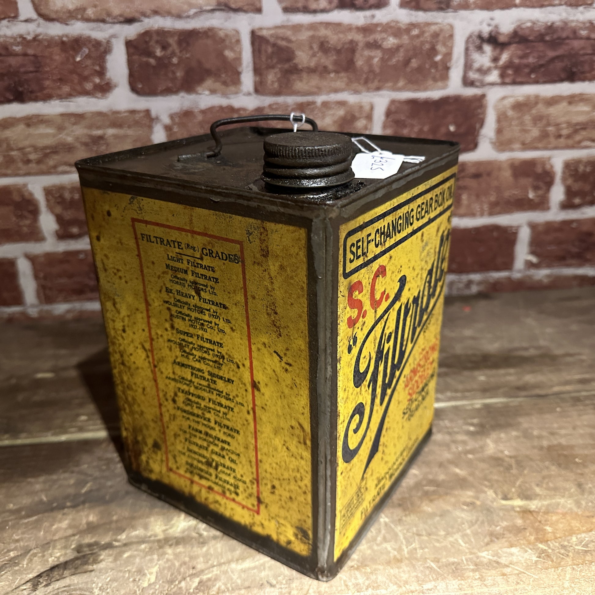 FILTRATE OIL CAN - #7527 image 0
